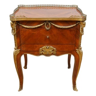 Antique French Louis XV Kingwood Commode, 1890 For Sale