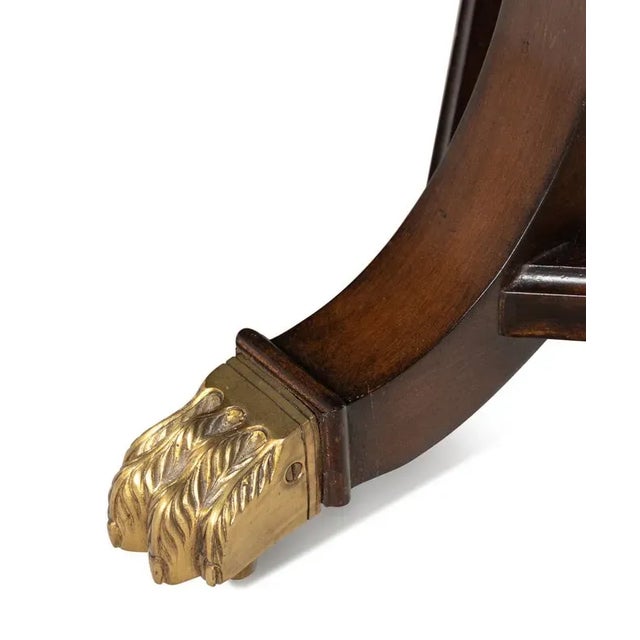 Traditional Regency Mahogany Coffee Table For Sale - Image 3 of 7
