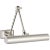 Transitional Chapman & Myers for Visual Comfort Signature Cabinet Maker 12" Double Library Light in Polished Nickel For Sale - Image 3 of 6