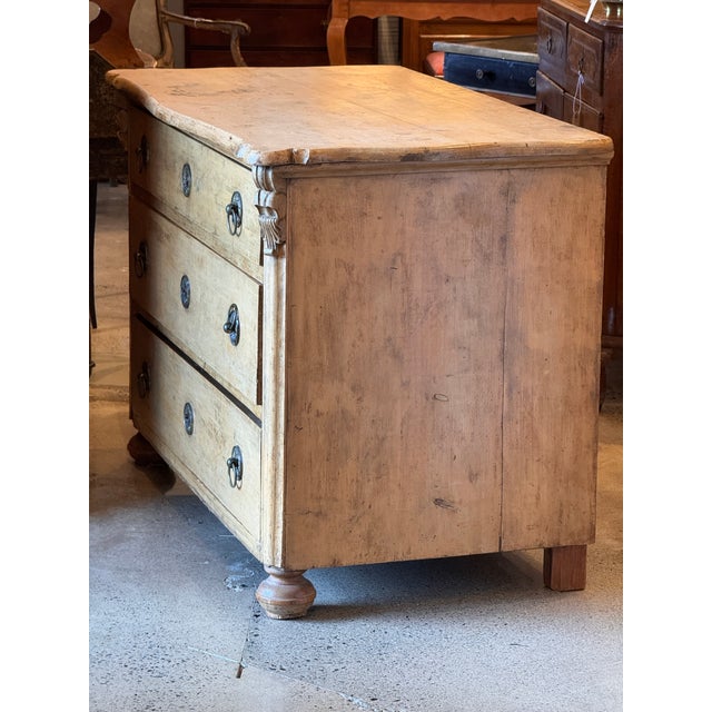 19th Century Swedish Pine Commode For Sale - Image 6 of 13