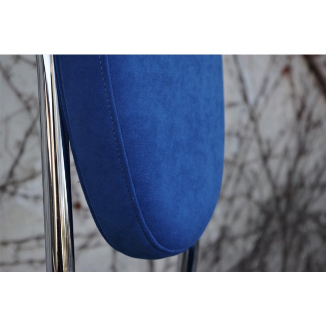 Chrome Rotating Stool, 1990s For Sale - Image 6 of 18