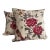 Custom Designer Manuel Canovas Bidaine Pillows With Down Inserts- A Pair For Sale