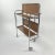 Mid-Century Modern Mid-Century Chrome and Laminated Wood Folding Trolley, 1950s For Sale - Image 3 of 8
