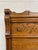 Antique Full Size Victorian Eastlake Carved Oak High Back Bed For Sale - Image 9 of 16