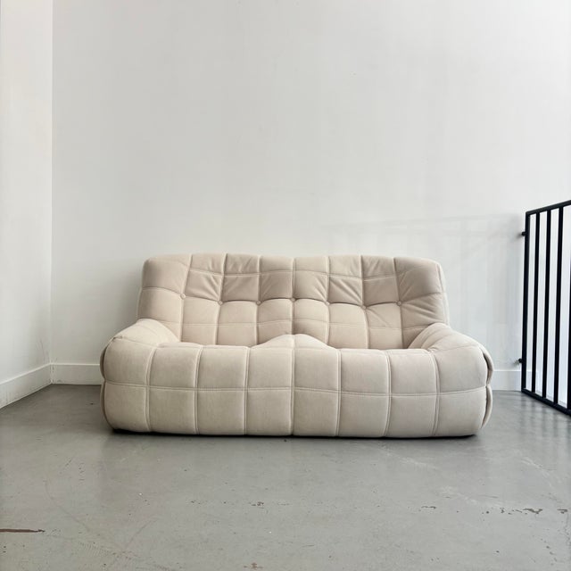 Kashima Two-Seater Sofa by Michel Ducaroy for Ligne Roset, 1976 For Sale - Image 11 of 11