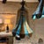 Italian Italian Striped Ceramic Pendant Chandeliers Rimini Blue Bitossi Era For Sale - Image 3 of 18