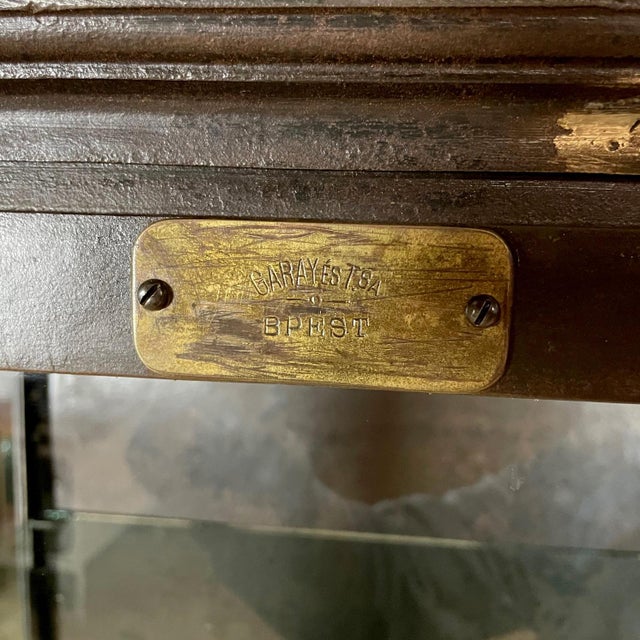 Black Iron Medical Cabinet, 1910s For Sale - Image 8 of 15