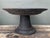 Wood Vintage Balinese Turned Wood Pedestal Bowl For Sale - Image 7 of 12