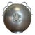 Sylvia Stave Bulbous Pewter Vase With Motif and Handles c.g. Hallberg, Sweden 1933 For Sale