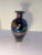 Vintage 11" Iridescent Art Glass Vase in Cobalt Amethyst – Czech / Kralik Style For Sale - Image 10 of 13