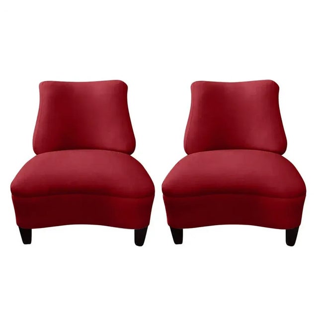 Gilbert Medellin 2021 Modern Lounge Chairs - a Pair For Sale - Image 4 of 4