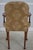 Southwood & Co. Pair of Southwood Damask Upholstered Open Armchairs For Sale - Image 4 of 18