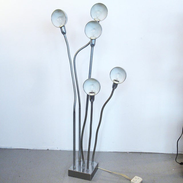 Hydra Lamp by Pierre Folie, 1970s For Sale - Image 9 of 18