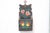 Our wall pocket has a curved back with painted blossoms. Rich warm tones pink, purple, forest green, cream, yellow and...