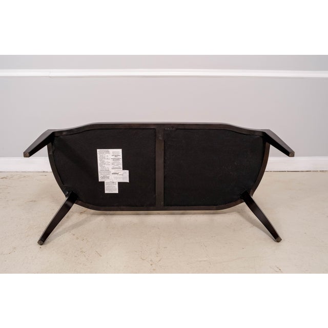 Theodore Alexander Decorated Settee W. Gold Accents For Sale - Image 14 of 15