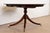 Baker Furniture Company Baker Furniture Georgian Banded Mahogany Pedestal Extension Dining Table, Newly Refinished For Sale - Image 4 of 13