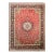 1950's 1m Knots, Fine Silk Highlights With Royal Bird Motifs Rug - 9 7 X 13 6 For Sale