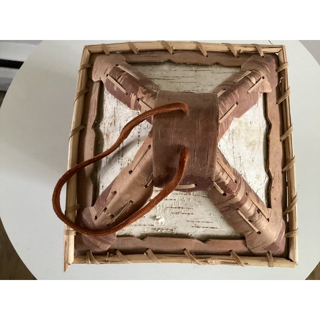 Birchbark Birdhouse in the Style of Native American Arts and Crafts For Sale - Image 9 of 9