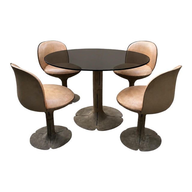 Attributed to Pierre Paulin Elysee Dining Set For Sale