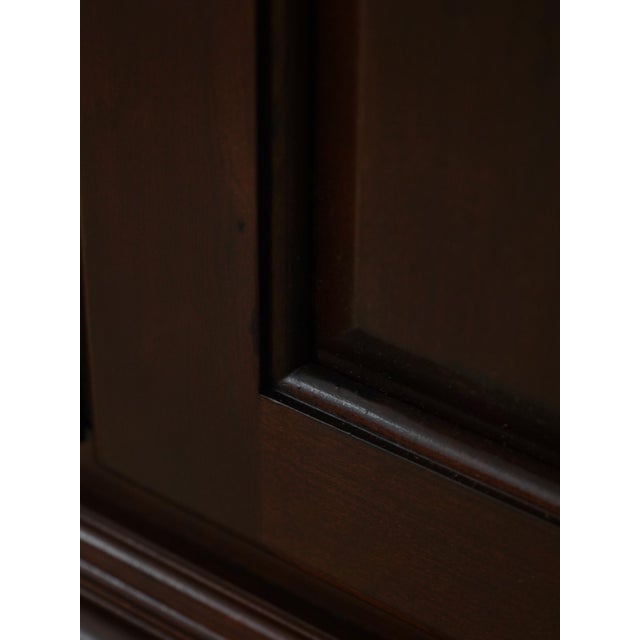 Ethan Allen Georgian Court Cherry Bedroom Armoire For Sale - Image 9 of 18