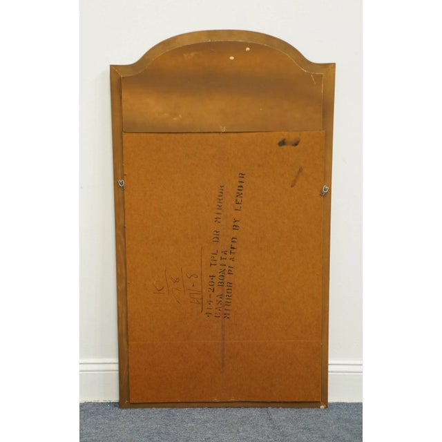 Late 20th Century Dixie Furniture Casa Bonita Spanish Mediterranean Style 25" Dresser / Wall Mirror 414-204 For Sale - Image 5 of 7