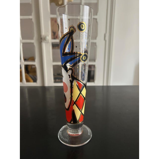 Pink Collector Glasses from Ritzenhoff, 1998, Set of 2 For Sale - Image 8 of 11