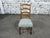 Reupholstered French Country Ladder Back Dining Chairs - Set of 6 For Sale - Image 4 of 12