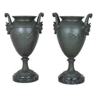 Grand Tour Crater Vases, 19th Century, Set of 2 For Sale