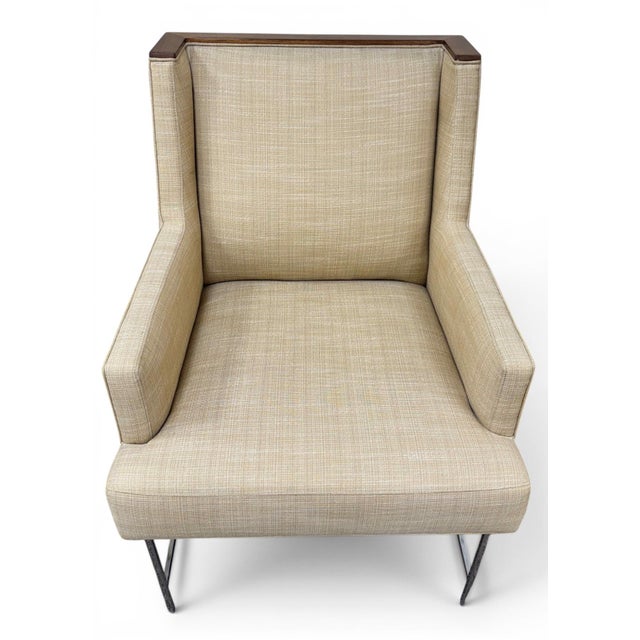 Michael Weiss for Vanguard Mid-Century Style Club Chairs, a Pair For Sale - Image 9 of 15