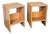 Pine Bedside Tables, 1950s, Set of 2 For Sale