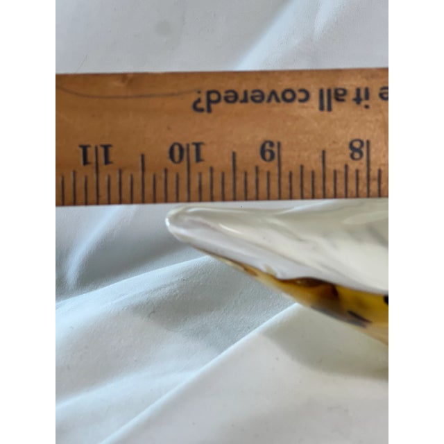 2010s Murano Art Glass Horn Shaped Object D’Art For Sale - Image 5 of 6