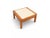 Original 1980s modular table crafted from solid iroko wood. Four sliding extensions allow for multiple configurations and...