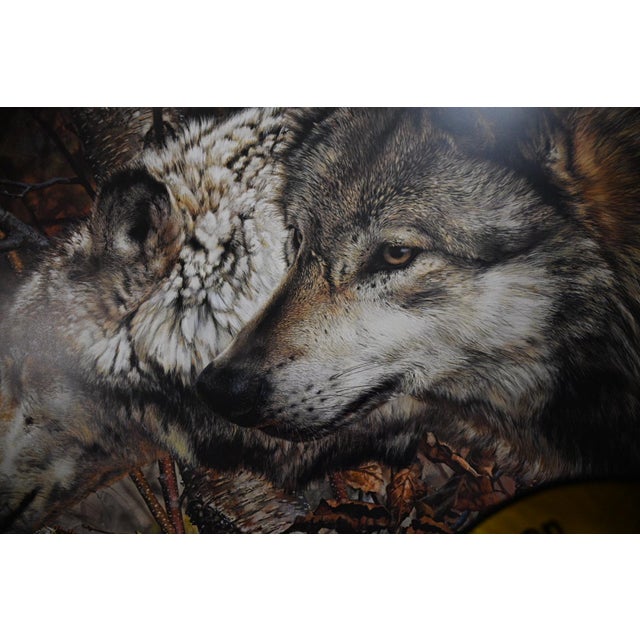 “The Companions” by celebrated wildlife artist Carl Brenders (© 1989), a striking limited edition print depicting two...