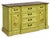 20th-C. Patina Style Hand Painted Italian Marble Top Chinoiserie Sideboard / Credenza For Sale - Image 9 of 10