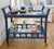 1970s Solid Rattan & Wrapped Cane Bar Cart For Sale - Image 4 of 5