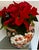 Blue Fish Bowl Planter With Stand For Sale - Image 8 of 9