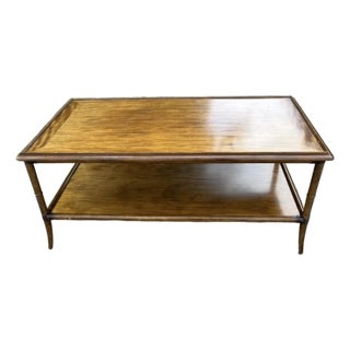 Linwood Rectangular Cocktail Table For Sale