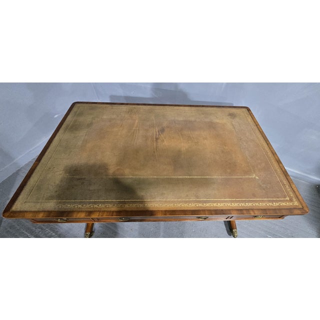 Vintage Desk in Mahogany, 1920 For Sale - Image 10 of 15