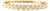 18k Yellow Gold 5.02ct Graduated Oval Bezel Diamond Hinged Bangle Bracelet For Sale
