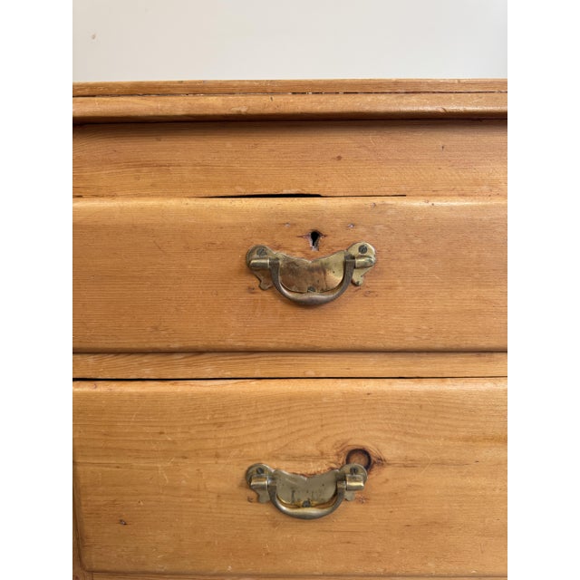 Antique Pine Dovetail Chest of Drawers, 1890s For Sale - Image 12 of 13