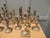Brass Candleholders, Set of 27 For Sale - Image 6 of 8