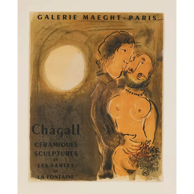 Title: Ceramiques sculptures et les fables Artist: Marc Chagall Country: Russia Medium: Lithograph Paper size: 12.5 X 9.5...