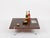 1970s Large Square Coffee Table in Rosewood and Chrome from Pizzetti, Italy, 1970s For Sale - Image 5 of 18