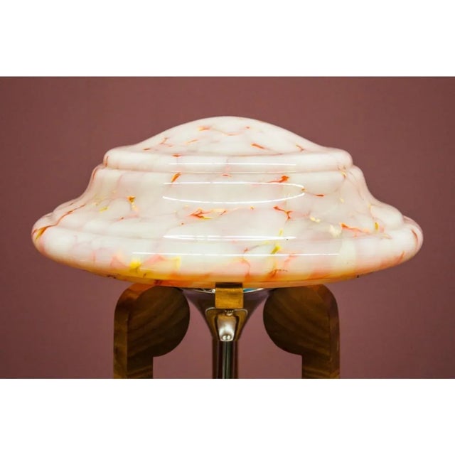 Mid-Century Art Deco Style Table Lamp, 1950s For Sale - Image 3 of 7