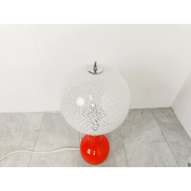 Vintage Glass Table Lamp from Mazzega, 1960s For Sale - Image 4 of 10