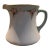 Late 19th Century Limoges Porcelain Water Pitcher With Floral Motif For Sale