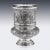 1900 - 1909 Antique 20th Century Indian Calcutta Silver Repoussé Vase from Dass & Dutt, 1900s For Sale - Image 5 of 18