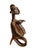 Vintage African Dogon Bronze Maternity Figure of a Seating Female Mali 5.25" H For Sale In New York - Image 6 of 8