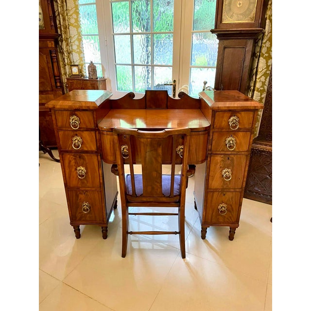 Antique Regency Mahogany Secretaire, 1815 For Sale - Image 11 of 18