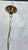 Brown Art Deco Chandelier in Glass and Brass in Green, 1920s For Sale - Image 8 of 10